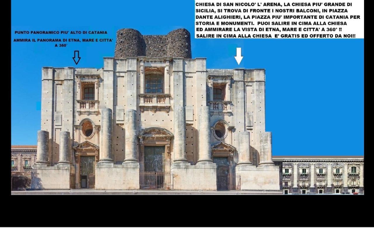 קטאניה Benedettini - Exclusive Apartments & Monastery View מראה חיצוני תמונה